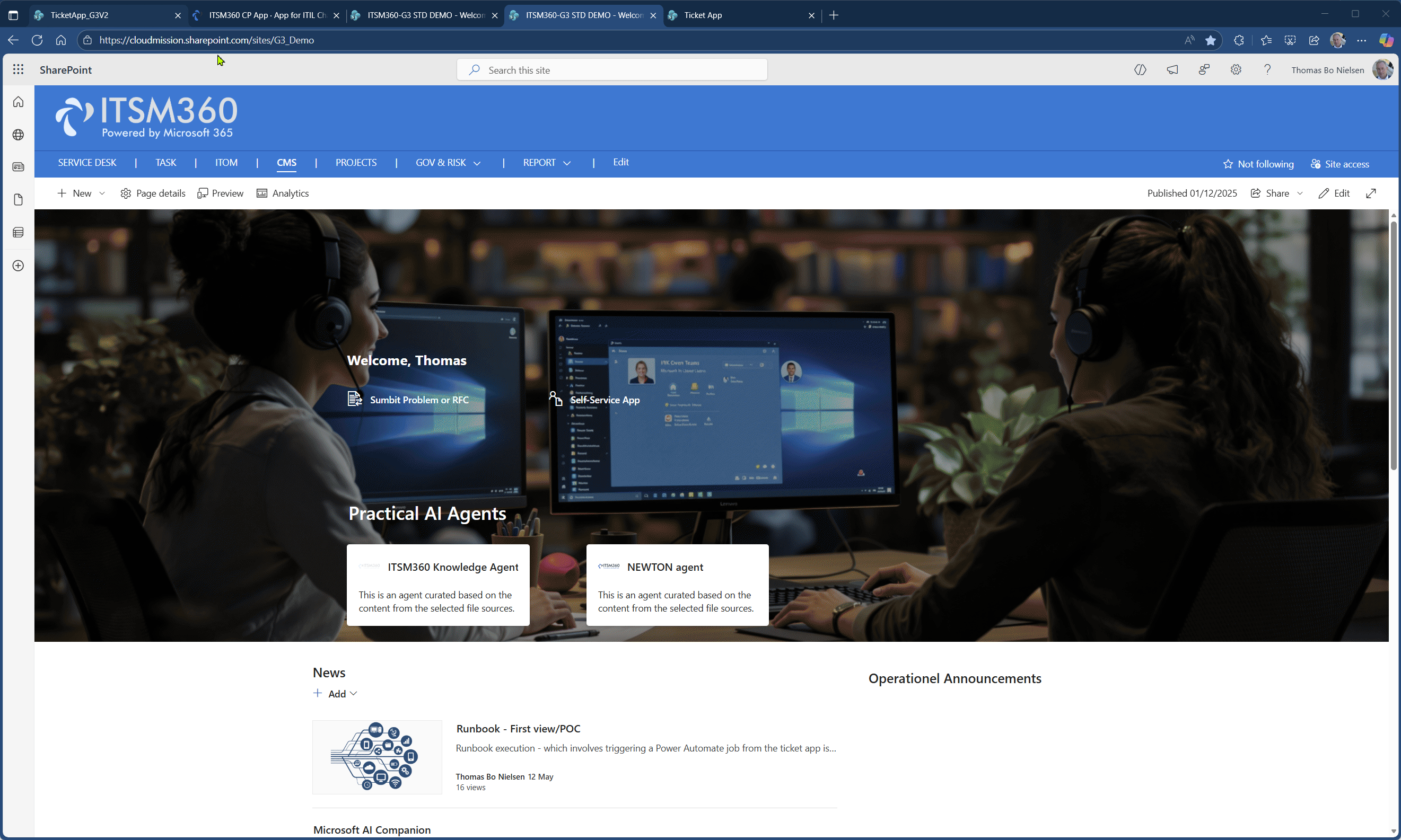 ITSM360 Create new Change Process with a RFC form in front of the process ITSM360 Create new Change Process with a RFC form in front of the process